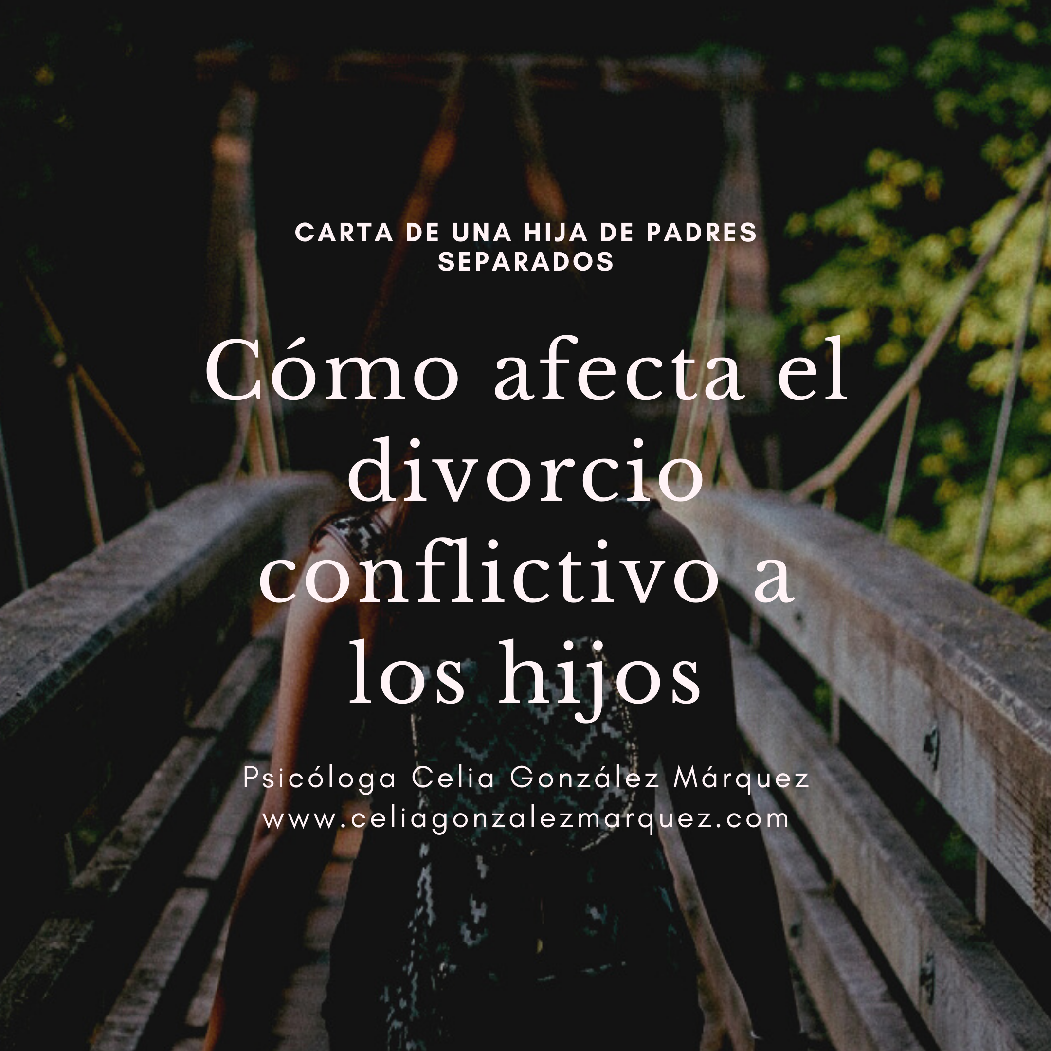 Cómo afecta el divorcio conflictivo a los hijos- Carta de una hija a su  padre